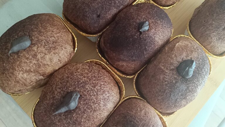 Receptek Duplacsokis brioche pandoro